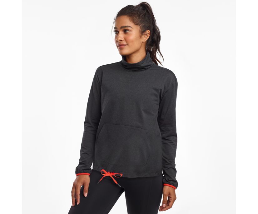 Saucony Sunday Pocket Women's Jackets Black | AU 343TCEV